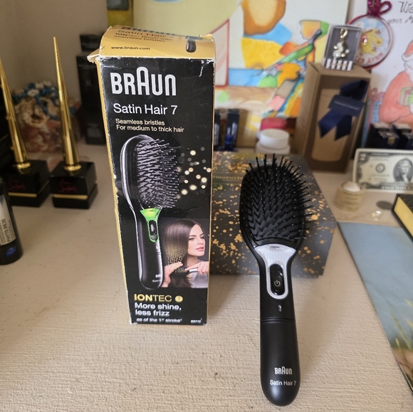 Braun Satin Hair 7 Iontec / BR 710 Brush Hairbrush New,All Products : American Fashion Style Bags On Sale